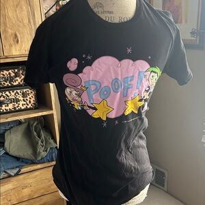 Fairly OddParents Black T-Shirt - Small